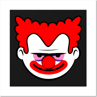 Clown Emoji Posters and Art